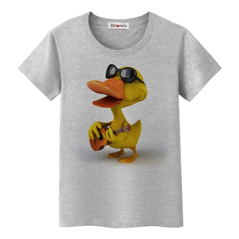 New style cool Little yellow duck 3D T Shirt