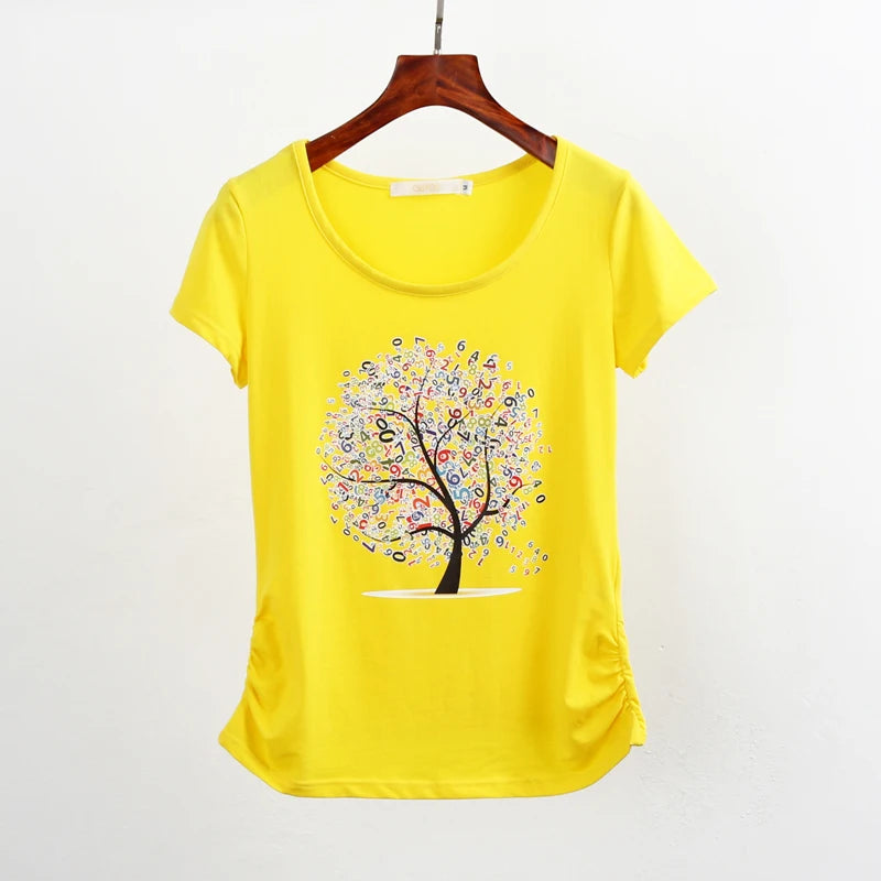 Plus Size Blossom Tree T-Shirt